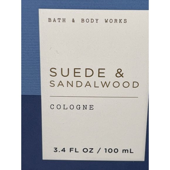 Bath & Body Works - Suede And Sandlewood 3.4 oz Cologne - Fast Shipping in US!! - Picture 3 of 13
